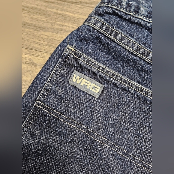 Vintage Wrangler Shorts Mens 36 Jorts Denim Baggy Skater Y2K Southpole Style - Picture 5 of 10